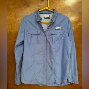 Unisex Magellan Outdoors Long Sleeve Vented Fishing Shirt.